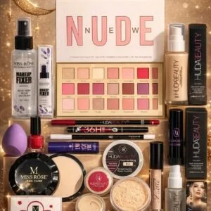 Complete Beauty Set with 15 Pcs for Flawless Looks (cash on delivery available 🚚)